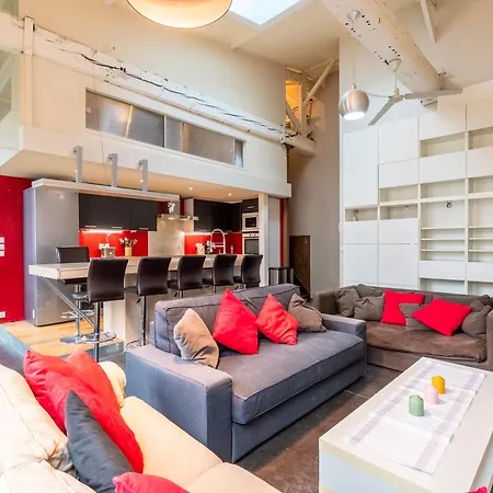 Apartamento Modern Loft 2-8 People, Lila